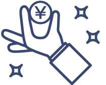 圧倒的な安さ　アイコン