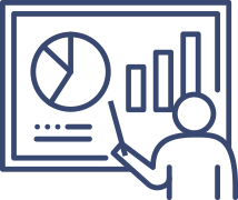 直観的なグラフデザイン　アイコン